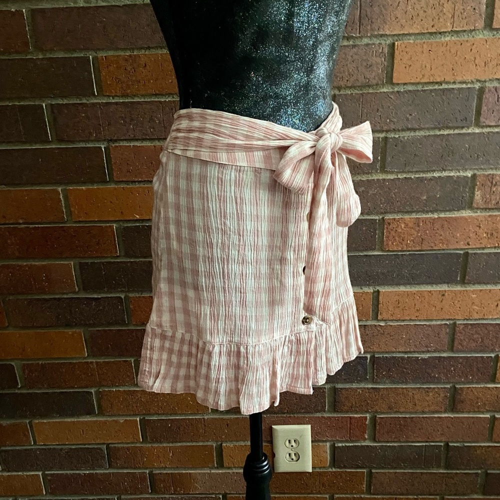 Topshop Rose Gingham Miniskirt - Picture 11 of 15